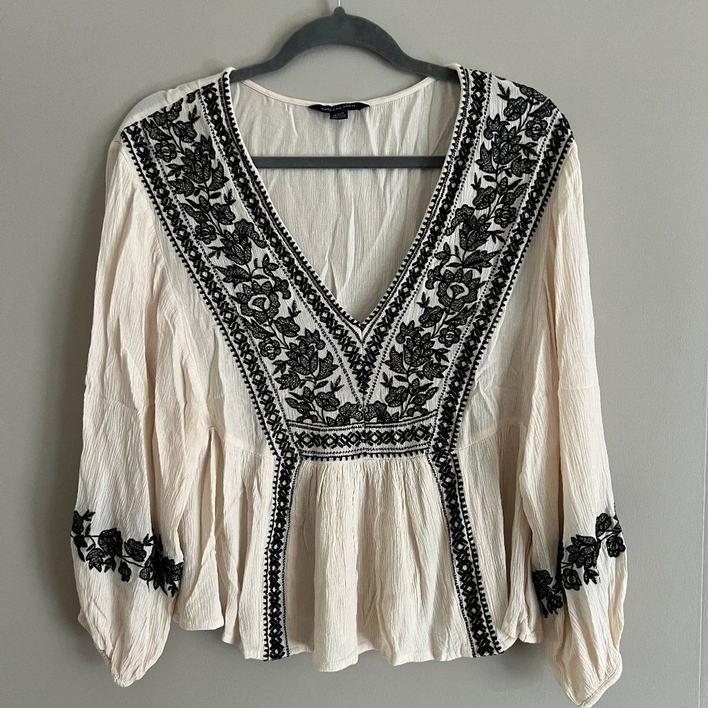 Flowy Long Sleeve Top